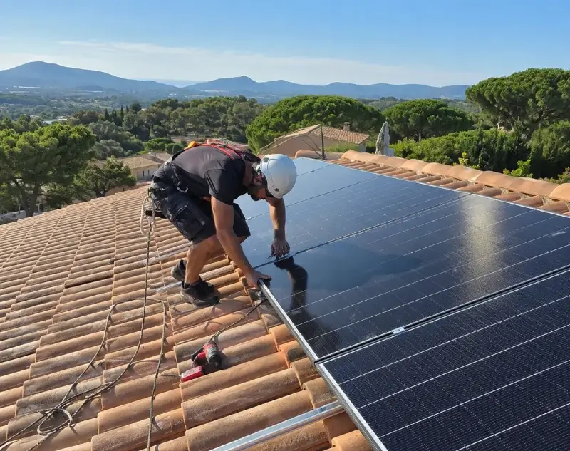 Installateur panneaux solaires Chevinay — pose photovoltaïque sur toiture