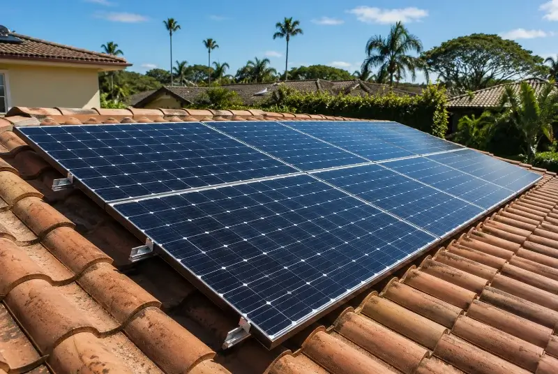 Installation de panneaux solaires à Chevinay